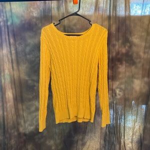 Yellow St. John's Bay Sweater